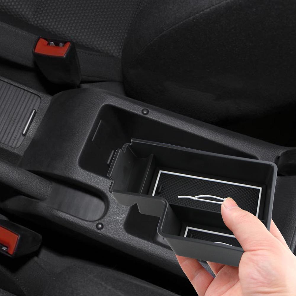 For Volkswagen VW Golf 6 MK6 GTI SCIROCCO Armrest Box Storage Box Tray Central Console Holder Container Organizer Accessories