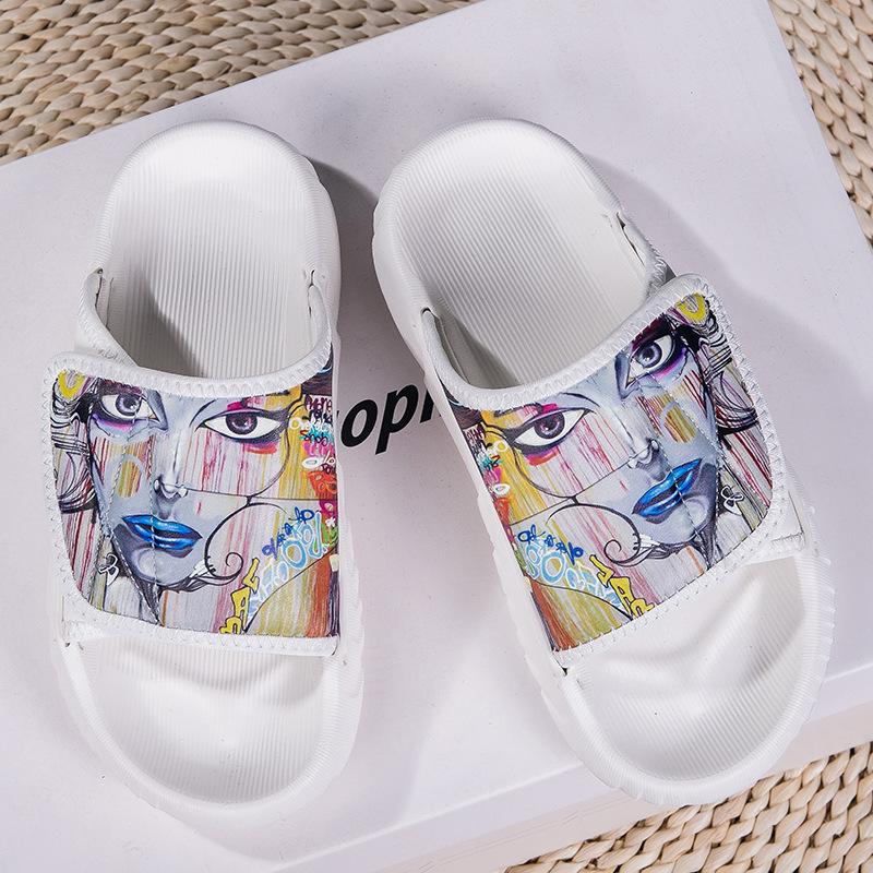 Slippers Men's Trendy Brand Outer Wear Non-slip Deodorant Soft Sole Outdoor Sports Youth Beach Sandals