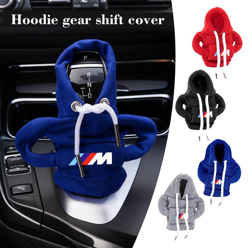 Car Shift Knob Cover Manual Handle Gear Sweatshirt Change Lever Covers For BMW M F10 F20 F30 F40 F15 F25 F26 F31 F49 E62 E83 E84