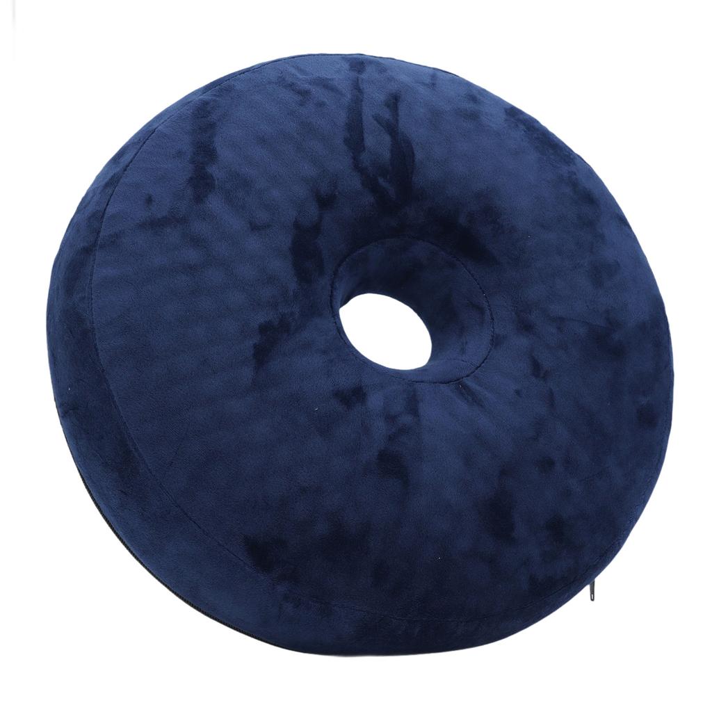 Gel Donut Pillow Slow Rebound Memory Foam Ergonomic Donut Cushion for Tailbone Hemorrhoid Cushion Co