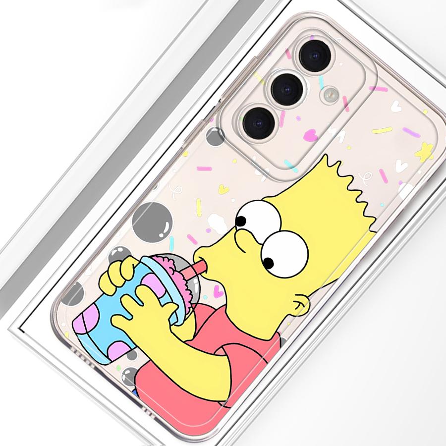 Cartoon The S-simpsons Case for Samsung Galaxy A55 A23 A25 A51 A54 A15 A52 A31 A33 A52 A56 A50 A26 A24 A14 A16 A34 A35 A36 A13