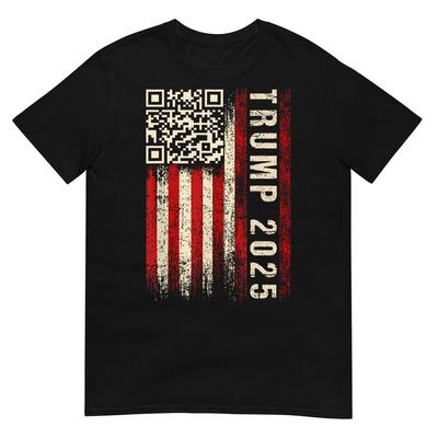 Divertente QR donald trump che balla 4745 codice video Maglietta