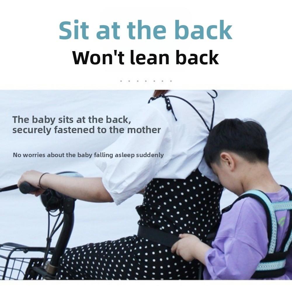 Reflective Strap Children's Motorcycle Seat Belt Breathable Baby Chest Safe Strap For Toddlers