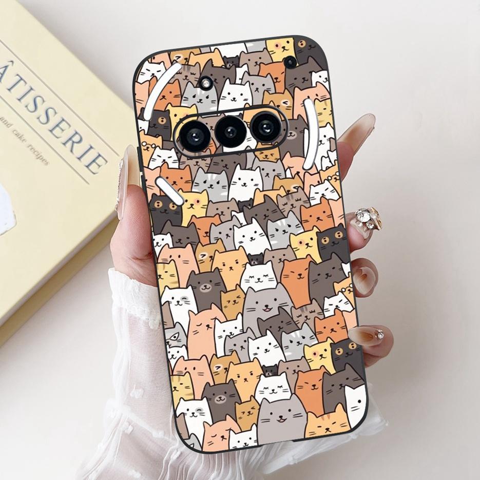 Für Nothing Phone 3A Hülle A059 Niedliche Mode Cartoon Hülle Stoßfeste Weiche TPU Handyhülle Für Nothing Phone 3A Pro Phone3A Bumper