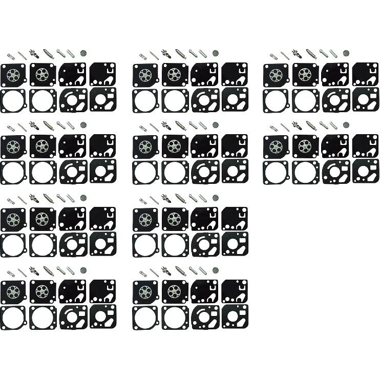 Carburetor Repair/Rebuild Kit Replaces ZAMA RB-29 for Homelite ST155/175/285/385 Ryobi 700/740/780 ZAMA C1U carb(10 Pack)