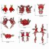 Floral Embroidery Flower Patch Multicolor Sew on Patch Fashion Elegant Sewing Accessories