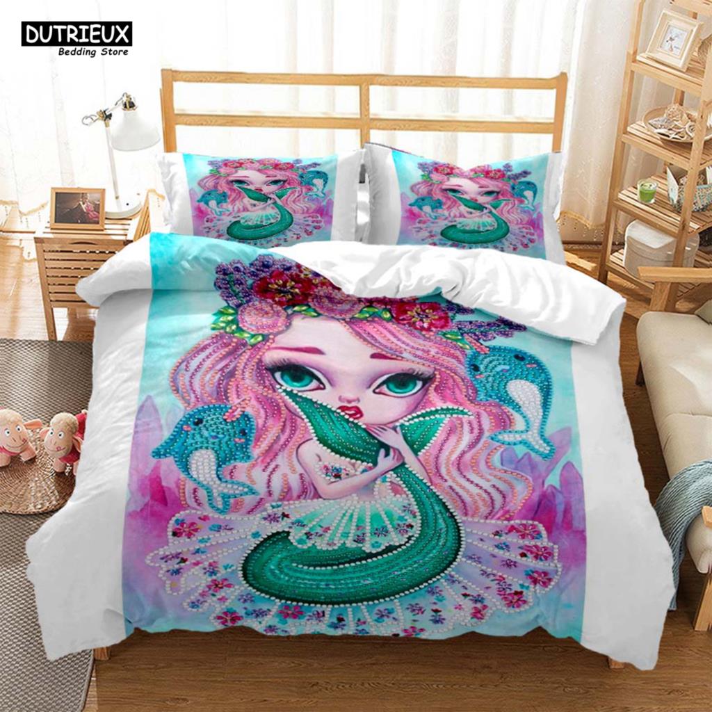 Flamingo Comforter Bedding Sets Winter Duvet Cover Sets Kids,twin Full Queen King Bedroom Set Home Textile Housse De Couette