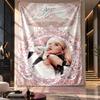 Wandbehang-Gobelin, Stoff-Hintergrund mit Aufdruck von Sabrina Carpenter für Schlafsaal-Party-Dekoration