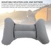 Portable Inflatable Lumbar Pillow H-Type Travel Pillow Lumbar Support Pillow  Airplane Travel