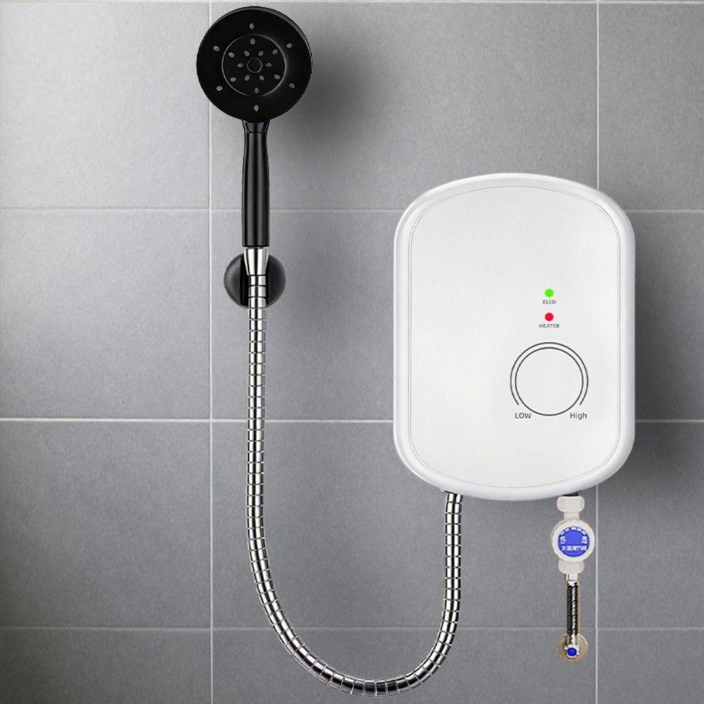 Kompaktní design Průtokový elektrický ohřívač vody Rychlý ohřev Kompaktní ohřívač vody Koupelnový sprchový kout