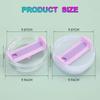 Silicone World 40oz For Stanley H2.0 Tumbler Flip Straw Lid Replaceble Sealed Leak Proof Cup Cover Coffee Cups Tumbler Lids