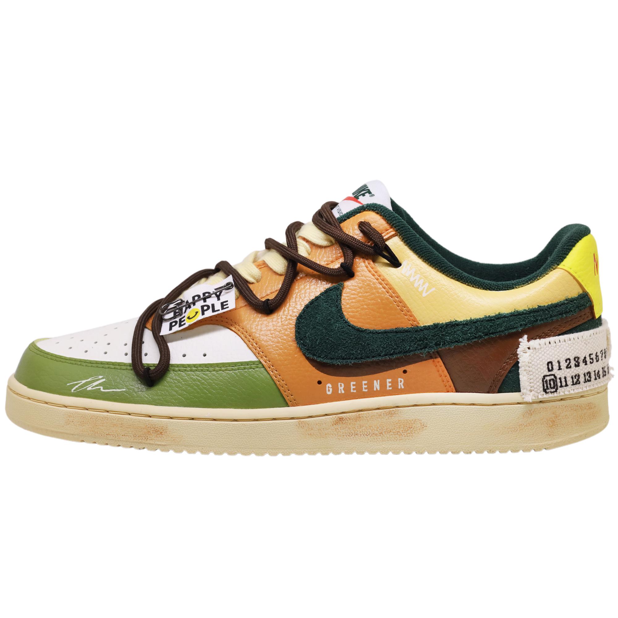 

Nike Court Vision 1 Abrasion Resistant Breathable Low top Skateboard Shoes Unisex FD0320-133(TeamF-) 40.5