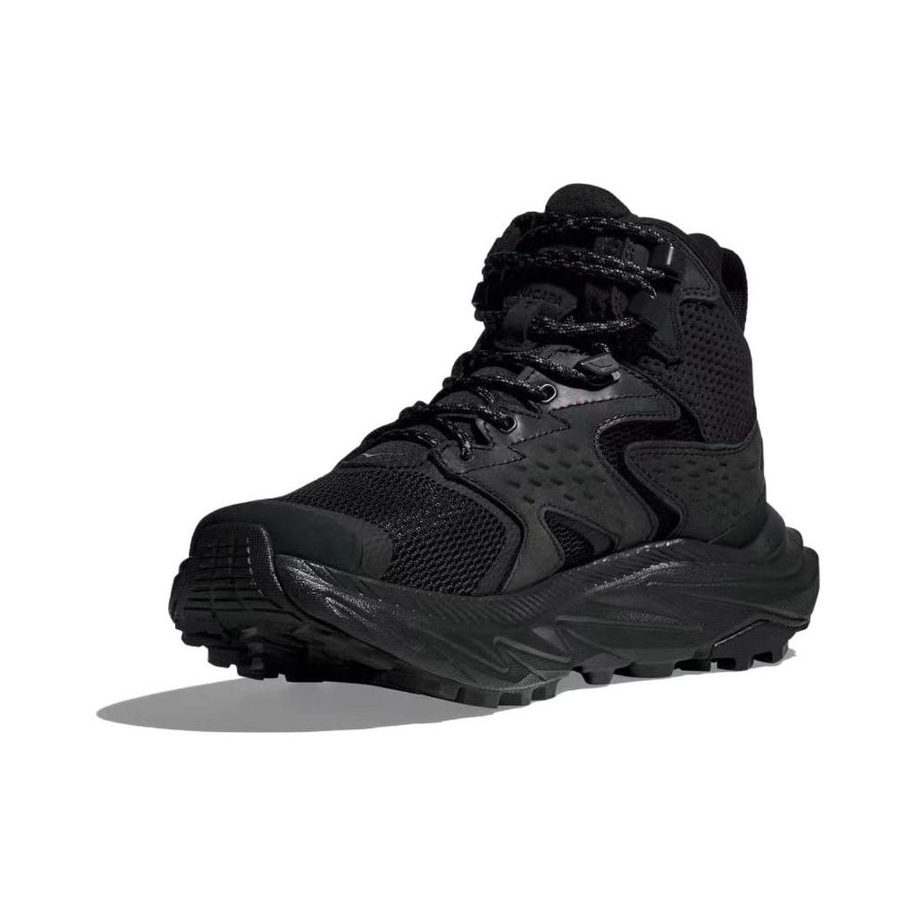 HOKA Anacapa 2 Mid GORE-TEX Üçlü Siyah Unisex Spor Ayakkabı 1141633-BBLC