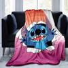 1pc, Stitch Blanket, Home Decor, Couch Cover, Outdoor Blanket, Gift for Friends, Blankets, Suitable for Bedroom, Living Room, Travel, Camping, Car, Be