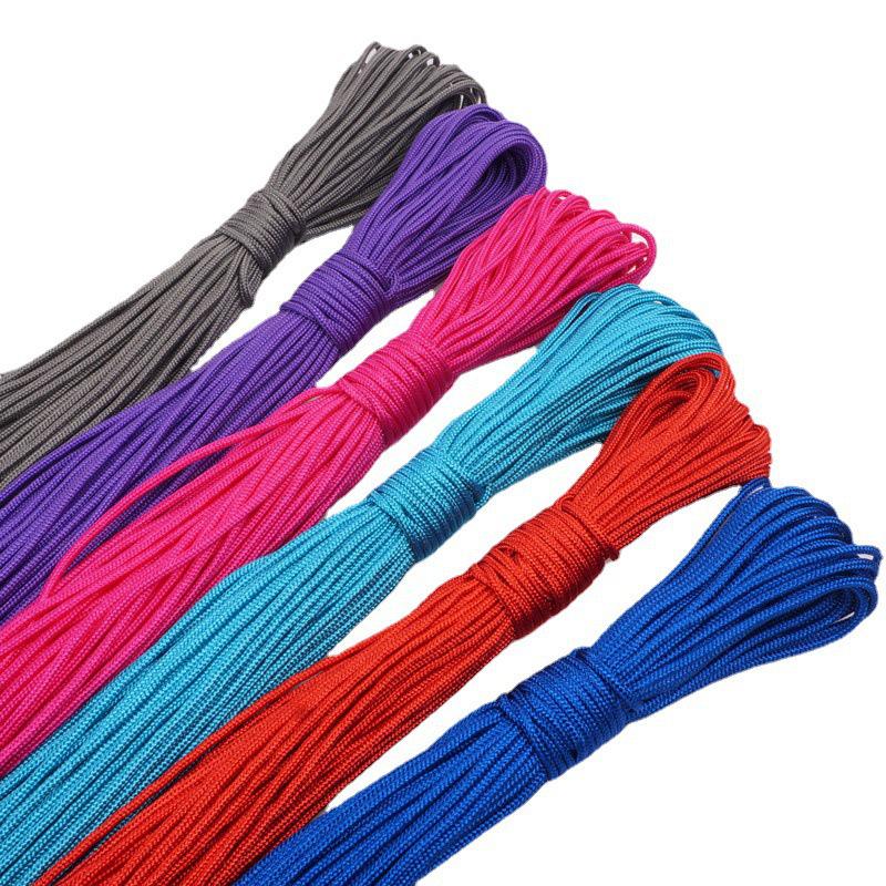 2mm Paracord Bracelet Weaving Thread - 10m Thin Round Rope for DIY Jewelry Accessories