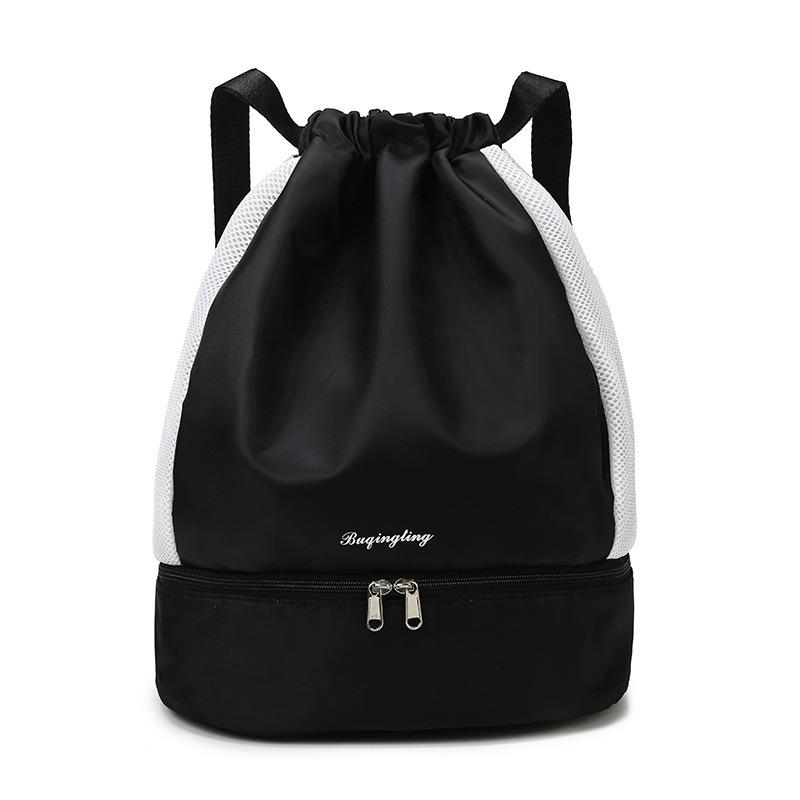 Fitness Bag, Women's New Model, Dry Wet Separation with Shoe Seats, Swimming Bag, Training Bag, Anti Splash Beach Storage Backpack