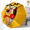 Courage the Cowardly Dog Home Essential Cute Cartoon Umbrella, Portable Folding Umbrella Suitable for All Seasons A0821082