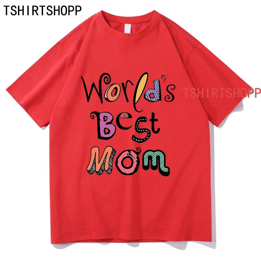 Mother's Day Tshirt Kawaii Clothing High Quality Cotton Tops Women TShirts Summer Short Sleeve T Shirt  Vintage Harajuku Clothes Unisex