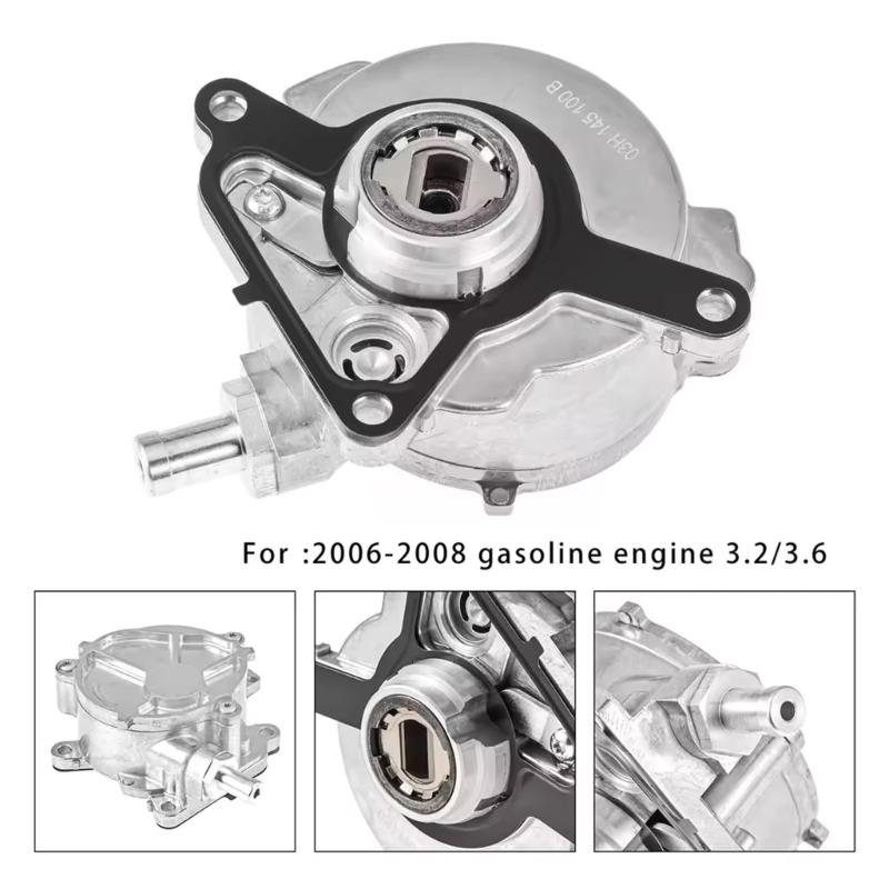 Car Electric Brake Vacuum Pump For Better Safety Quick Response Solid Construction 150000km Usage 03H145100B 03H145113