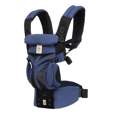 Ergobaby Ergobaby Babytrage Netz Tragehilfe Vorwärtsgerichtetes Umarmen Japanisches Originalprodukt Garantie Babytrage Passt sich dem Wachstum an Omni 360 Cool Blue 0