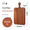 Ebony Wood Irregular Cutting Board