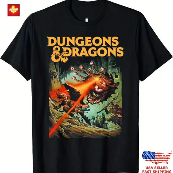 Trending Dungeons & Dragons Strike the Beholder Men s T-Shirt Unisex T-Shirt L