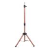 Wig Tripod Professional Aluminum Alloy Stable Foldable Mannequin Head Stand Brick Red