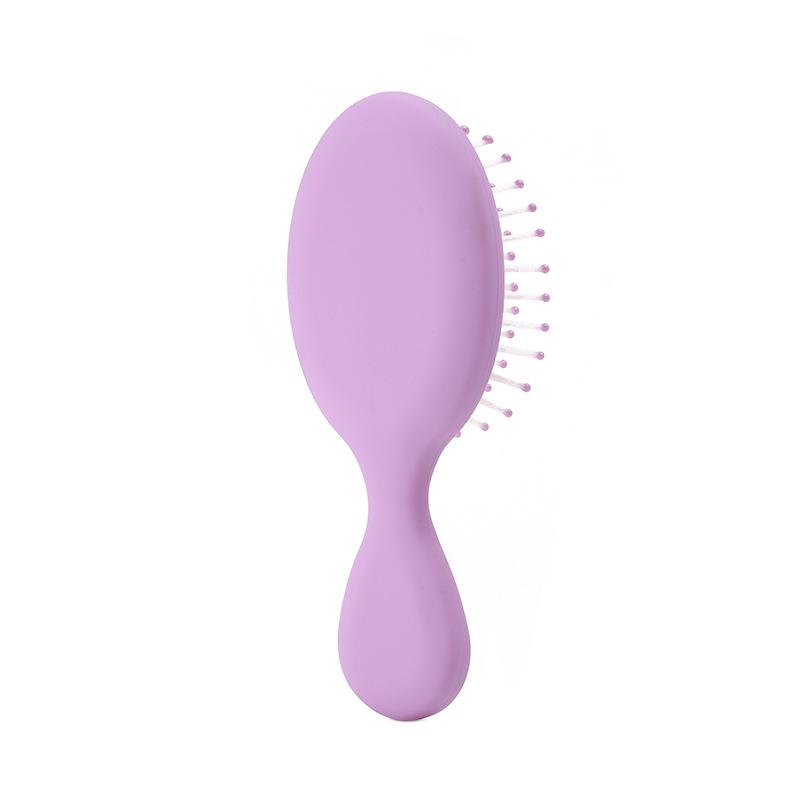 High Quality Customized Logo Personalized Air Cushion Mini Baby Hair Travel Size Boar Bristles Hairbrush