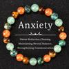 Natural Agate, Tiger Eye, and African Turquoise Crystal Beaded Bracelet