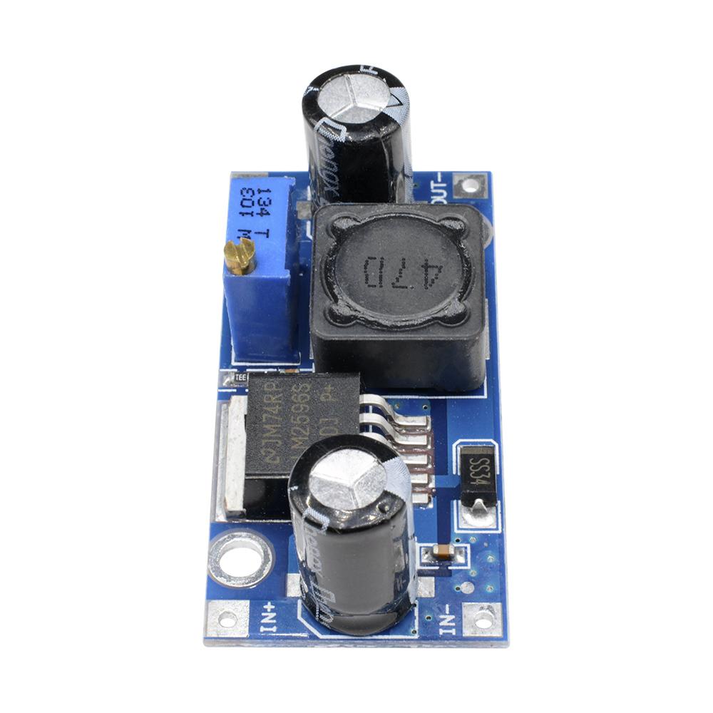 LM2596S DC-DC Buck Converter Vehicle Stabilizers Step-Down Power Supply Module LM2596 Adjustable DC1.25V-30V Voltage Regulators