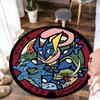 Multiple Styles Japan Cute Doraemon Print Round Rugs for Living Room Bedroom Floor Mats Kids Room Household Carpet Home Decor