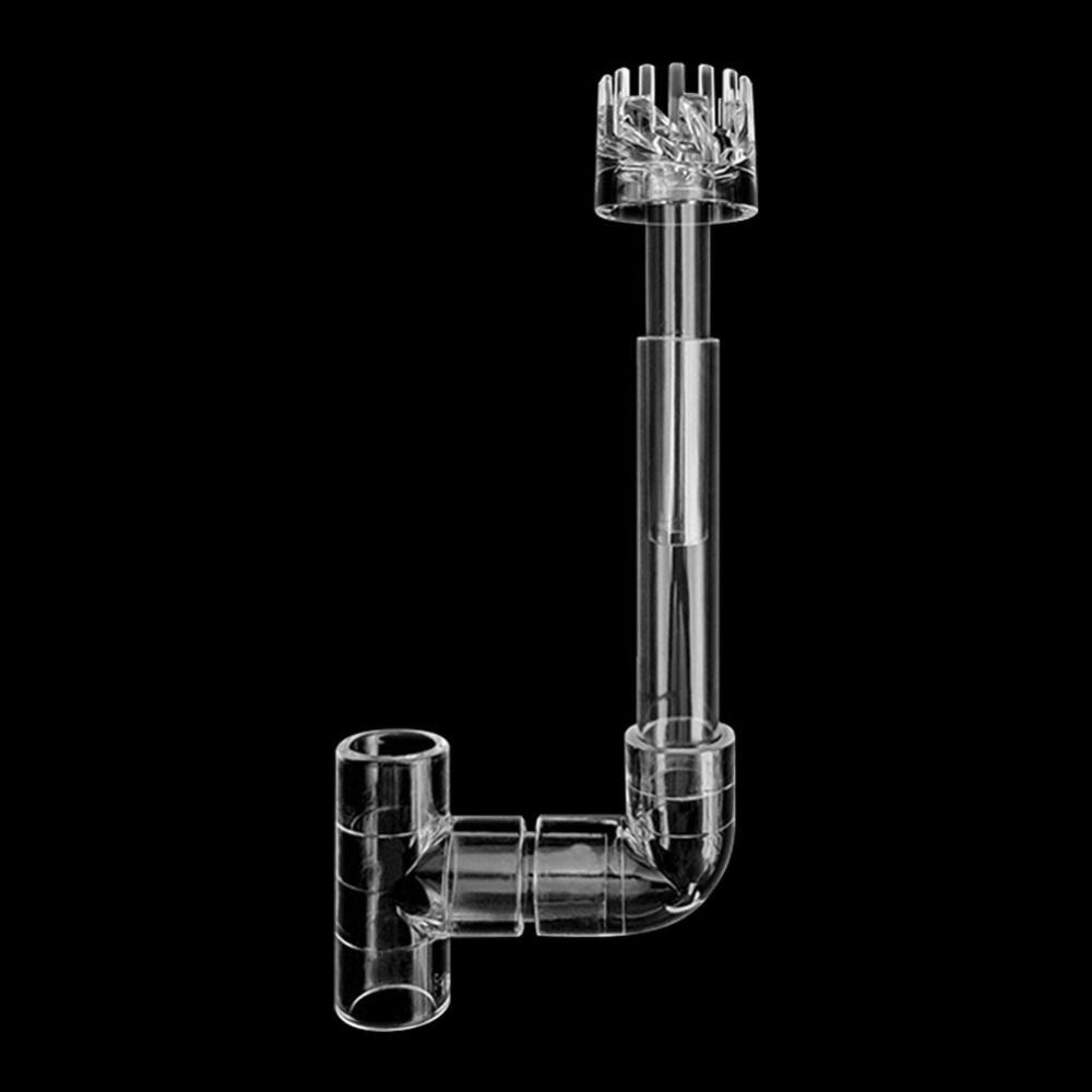 Surface Aquarium Water Plant Tank Filter Water Plant Acrylic Lily Pipe Spin Fish Tank Accessories