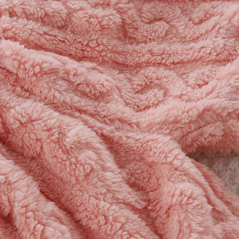 Mädchen Korallenfleece Pyjama Set: Stilvoller, dicker und super süßer Winteranzug für 1- bis 10-Jährige