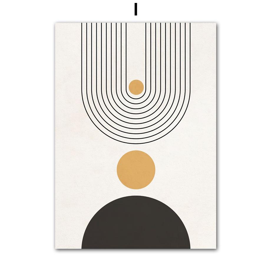 Sun Line Rainbow Girl Body Abstract Posters And Prints Simple Wall Art Canvas Painting Hotel Bar Pictures For Living Room Decor