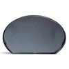 New Tray Shaku King Fugen Lacquerware Made In Japan J-kitchens Plum-Shaped Half-Moon (1 1cm) (Tray, Obon) Design, Non-Slip, 35cm, (ABS Resin),