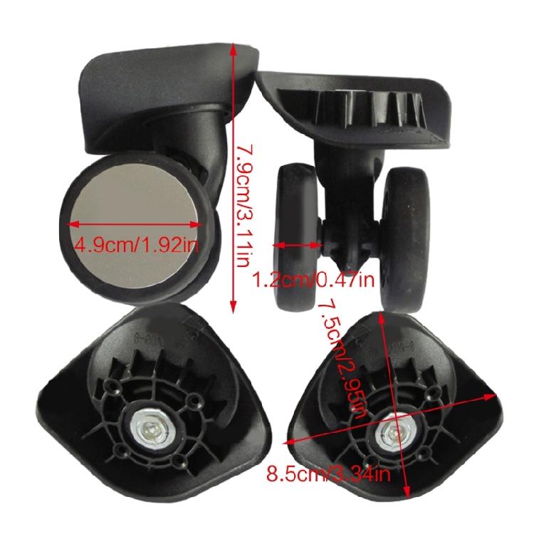 Reliable Functionality Suitcase A83 Double Row Swivel Wheel for Extended Walking