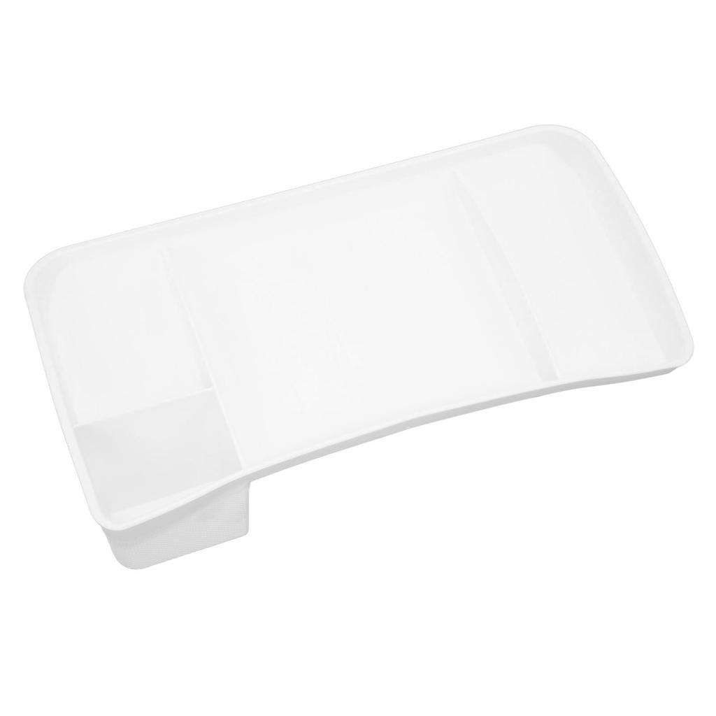 Stauraumschale hinter dem Bildschirm TPE Armaturenbrett Versteckte Schale Mittelkonsolen-Organizer Taschentuchhalter Ersatz für Tesla Modell