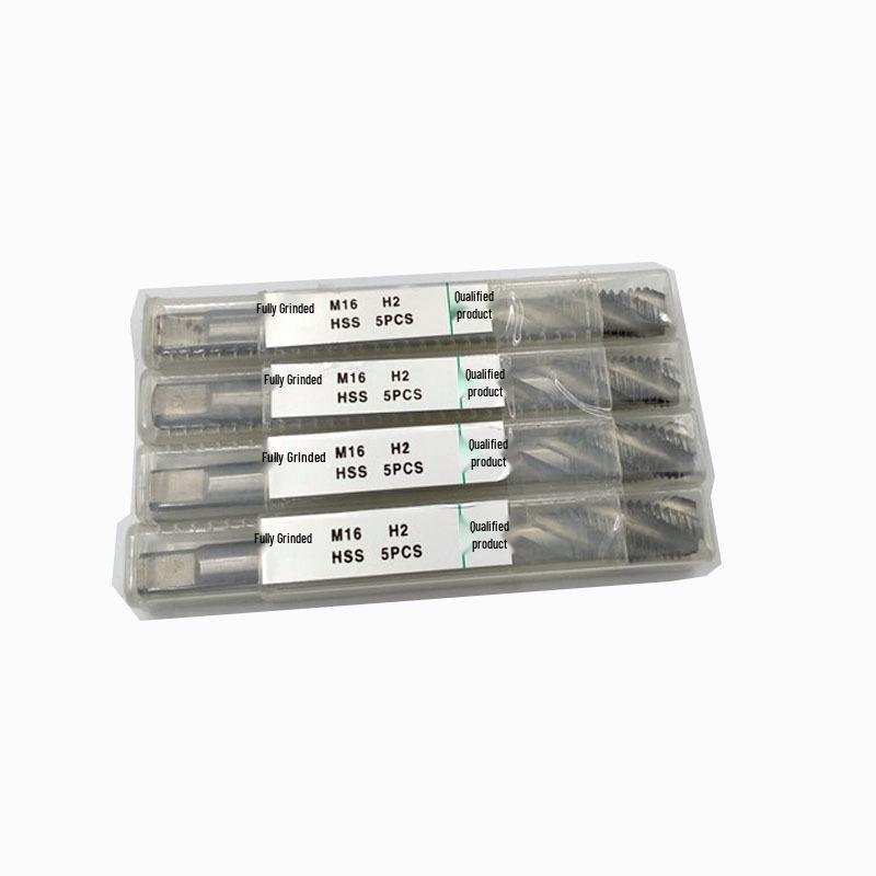 High-Speed Steel Spiral Fluted Tap Set M3-M16