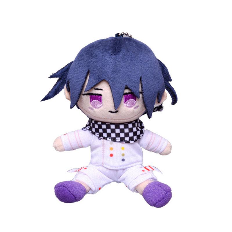 5Pcs 15Cm New Danganronpa V3 Plush Toys Kokichi Oma Kaito Momota Harukawa Maki Keychain Plush Doll Toys For Kids Birthday Gifts