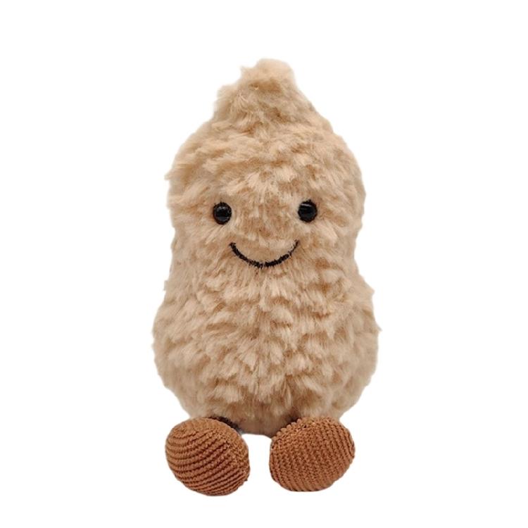 Erdnuss PP Baumwolle Schlüsselanhänger Spielzeug Lieblicher Cartoon-Charakter mit Feiertagsdesigns Drei Varianten für jedes Alter