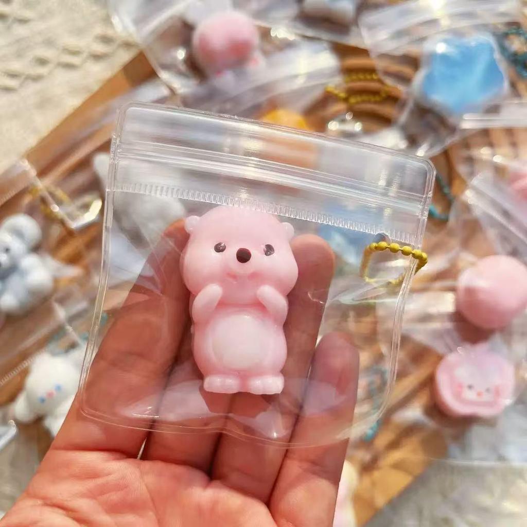 Douyin Little Pig Nose Pet Fan Charm - Squishy Slow Rebound Toy