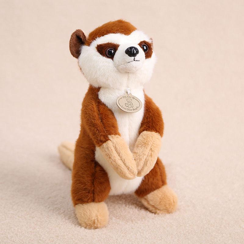 Cute Meerkat Plush Toy Mother and Child Doll Children Animal 100% Polyester PP Cotton Accessories 11CM-24CM for Girlfriend Gift