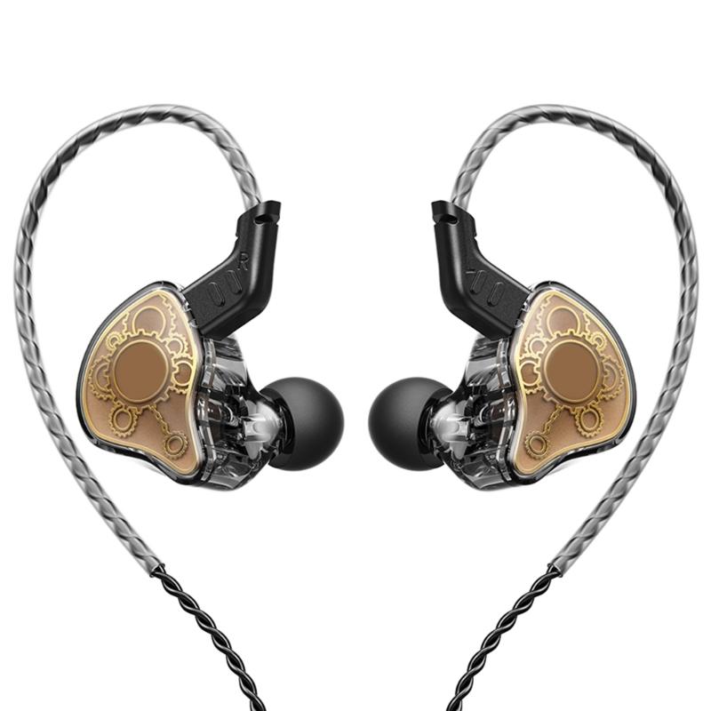 

Earphones HiFis 3.5mm Dynamic Drives Earbuds with Detachable Cord and Deep Bass for Running and Gym Workouts чёрный