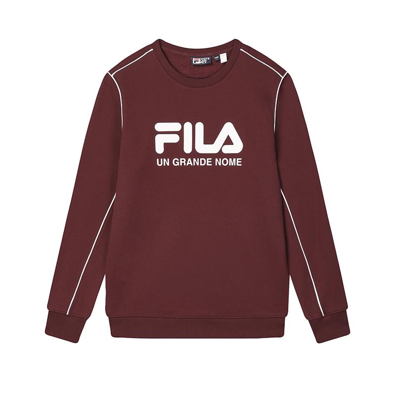 New FILA ORIGINALE Sweatshirt Men's Tree Port Burgundy F11M449211FWI