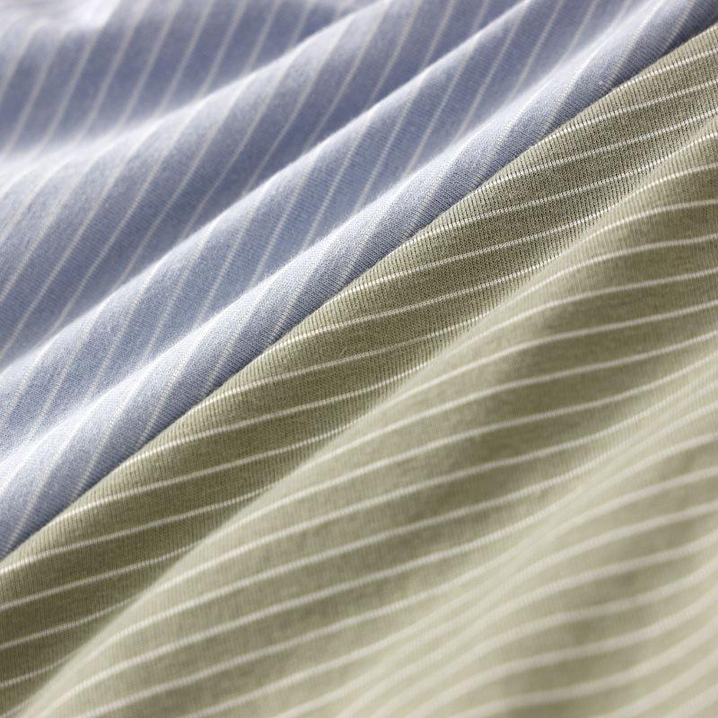 Men's Cotton Underwear Breathable Loose Square Underwear Striped Plus Size Flat Corner Shorts