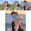 Summer Sun Protection Hat With Fan And Wide Brim For Outdoor Activities