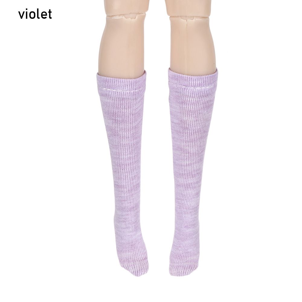 Modepuppen Socken 1/6 Puppen Strümpfe Kleidung Zubehör Bonbonfarbe Mittellange Socken Für 30CM BJD Puppen Zubehör Kinderspielzeug