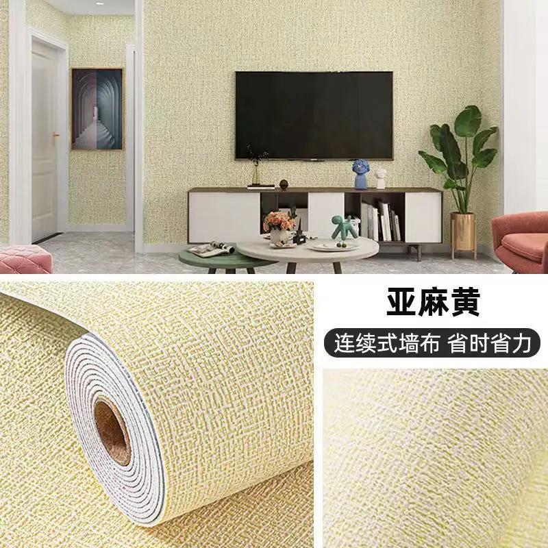 Thickened 3D Self Adhesive Wall Cover Bedroom Sticker Water-Repellent Home Decor Peel And Stick Solid Foam Wallpapers Stickers Muraux