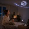 USB Projection Night Light with Replaceable Film Slides - Planet Moon Theme for Car and Home Decorative Ambient Lighting