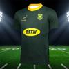 Südafrika Rugby Bedrucktes Trikot Schnelltrocknend Atmungsaktiv Kurzarm Sportoberteile Für Erwachsene Und Kinder